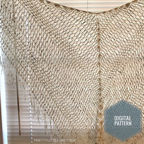 DIGITAL PATTERN | Summer Shawl Crochet Pattern | Plein Air Shawl