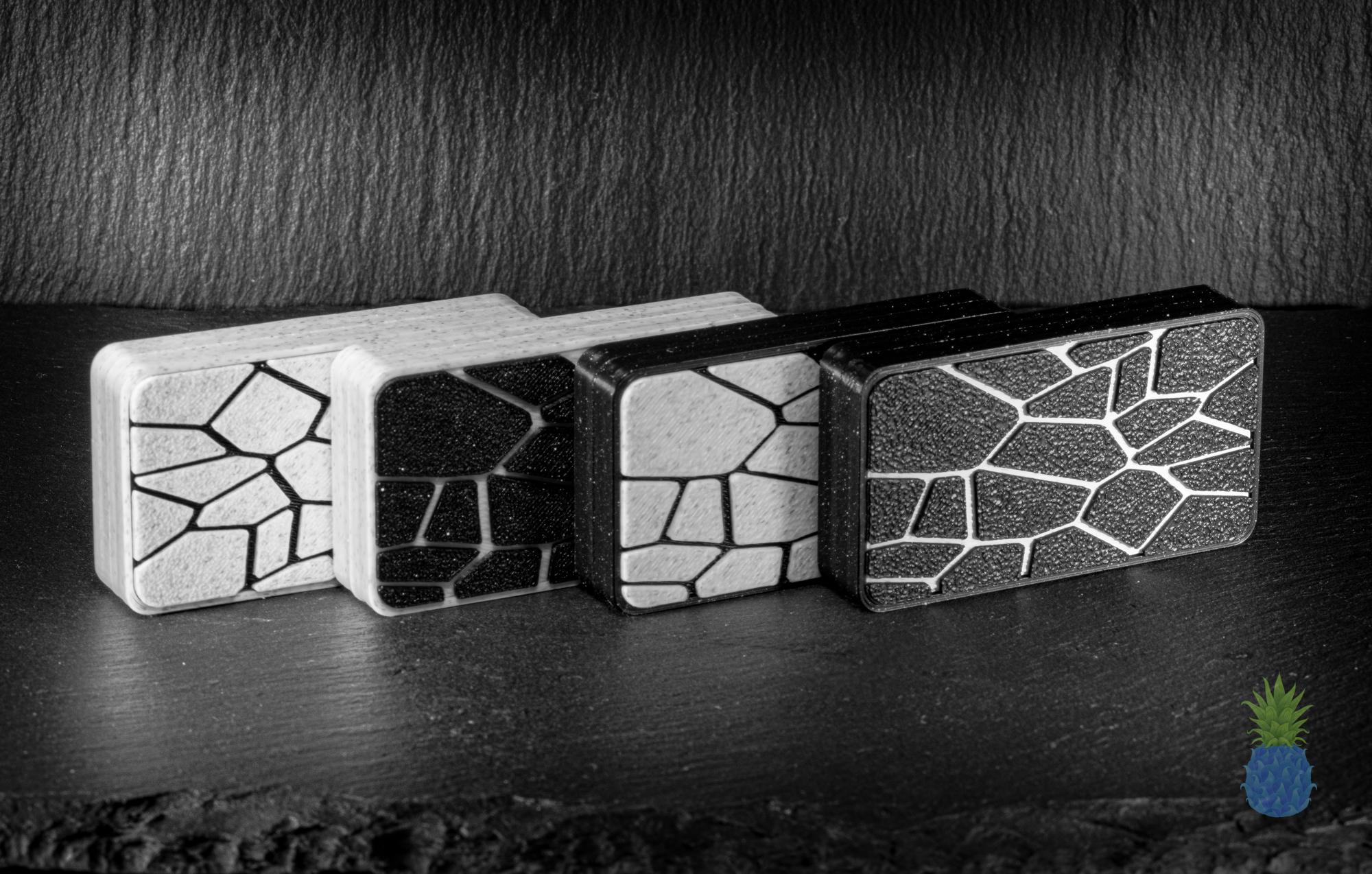 Magnetic Fidget Slider - Black and White Collection