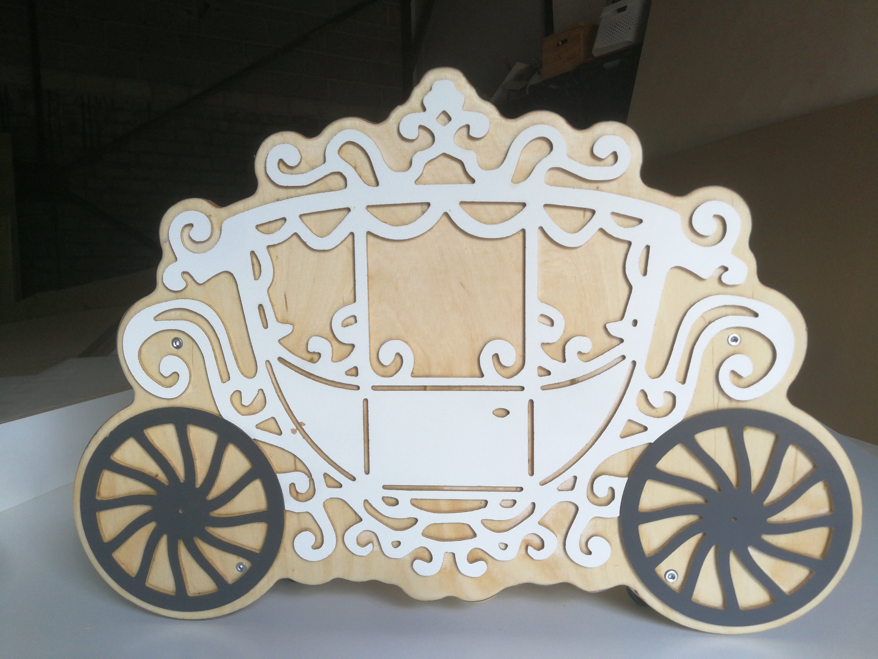 Personalized Toy Box on Wheels for Kids Princess Carriage Etsy