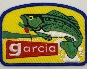 Vintage 70s Fishing Sew On Collectors Patch Maine God/'s Country