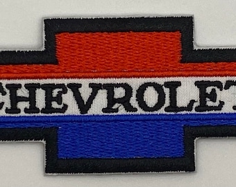 1 Vintage Chevy Van Patch 3x2 Sew Or Iron On