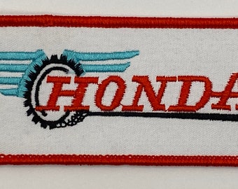 HRC Honda Racing Embroidered Iron On Sew On Patch Badge For Clothes Bags etc