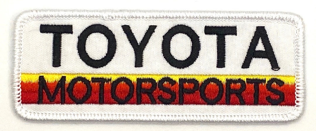 Vintage Kool Toyota Racing Aufnäher Auf Weißem Und Grünem Mesh Flat Brimmed Trucker Hat - Schweiz