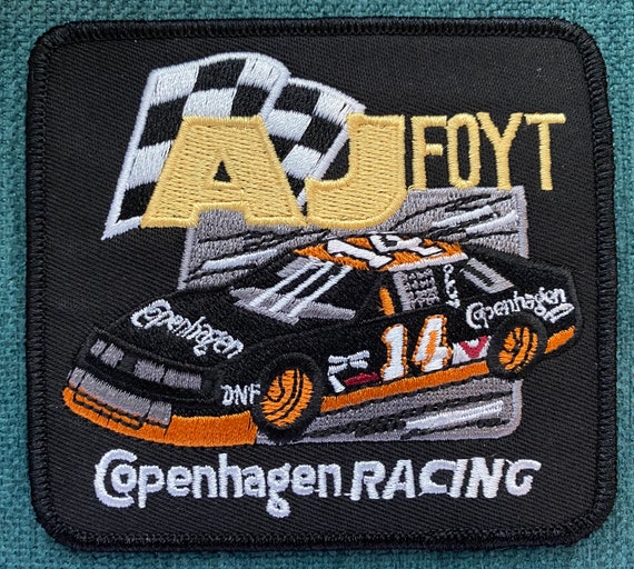Aj Foyt Copenhagen Tobacco Dip Gilmore A J Nascar Racing Patch Etsy