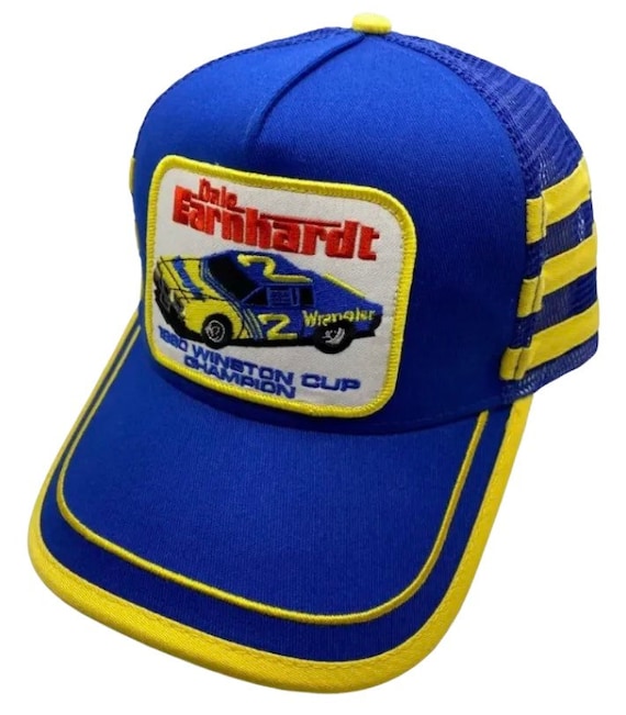 Dale Earnhardt Wrangler NASCAR Racing Trucker Hat Vintage - Etsy