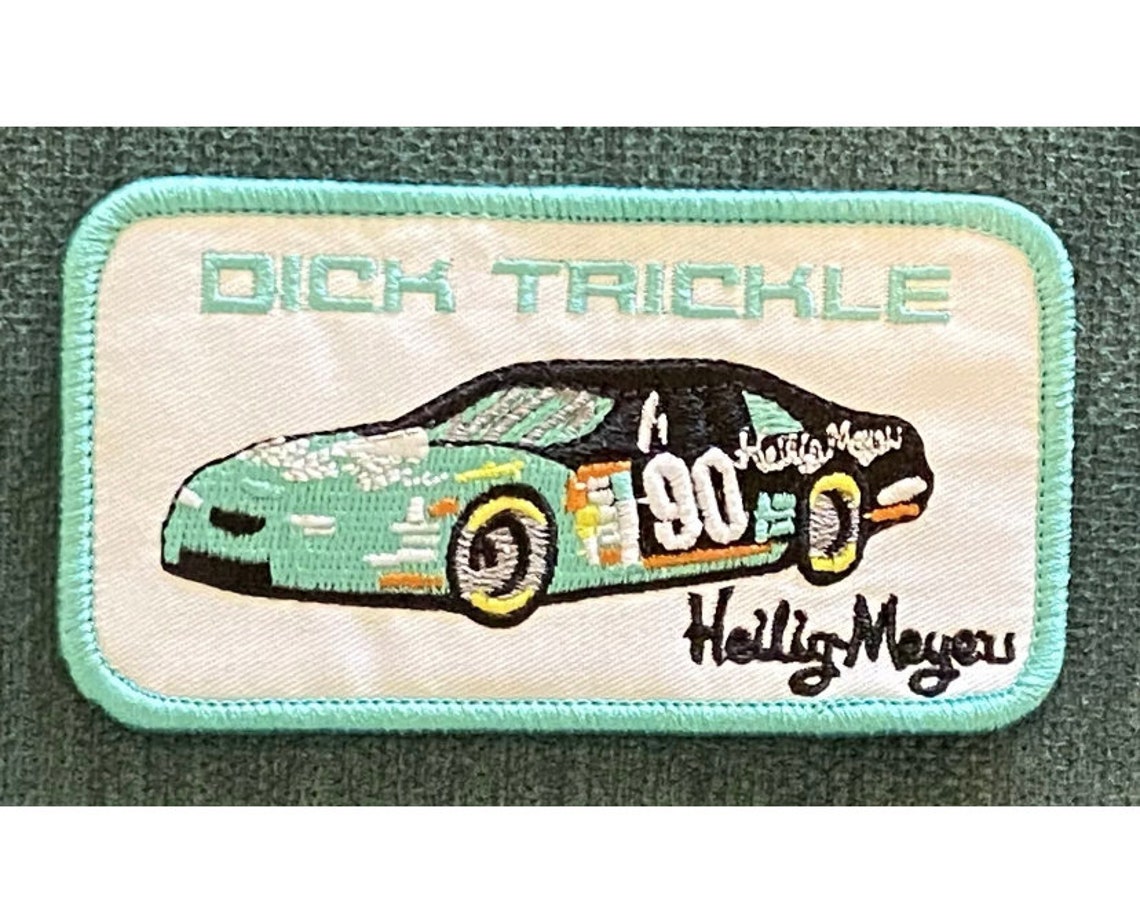 Dick Trickle Heilig-meracing Patch Vintage Iron on Hat Jacket - Etsy
