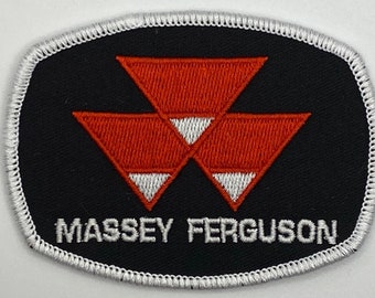 Massey Ferguson Traktoren Pin Badge Logo Rauten 