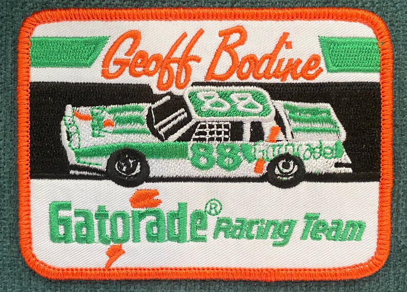 Geoff Bodine Gatorade Nascar Racing Patch Retro Vintage Style | Etsy