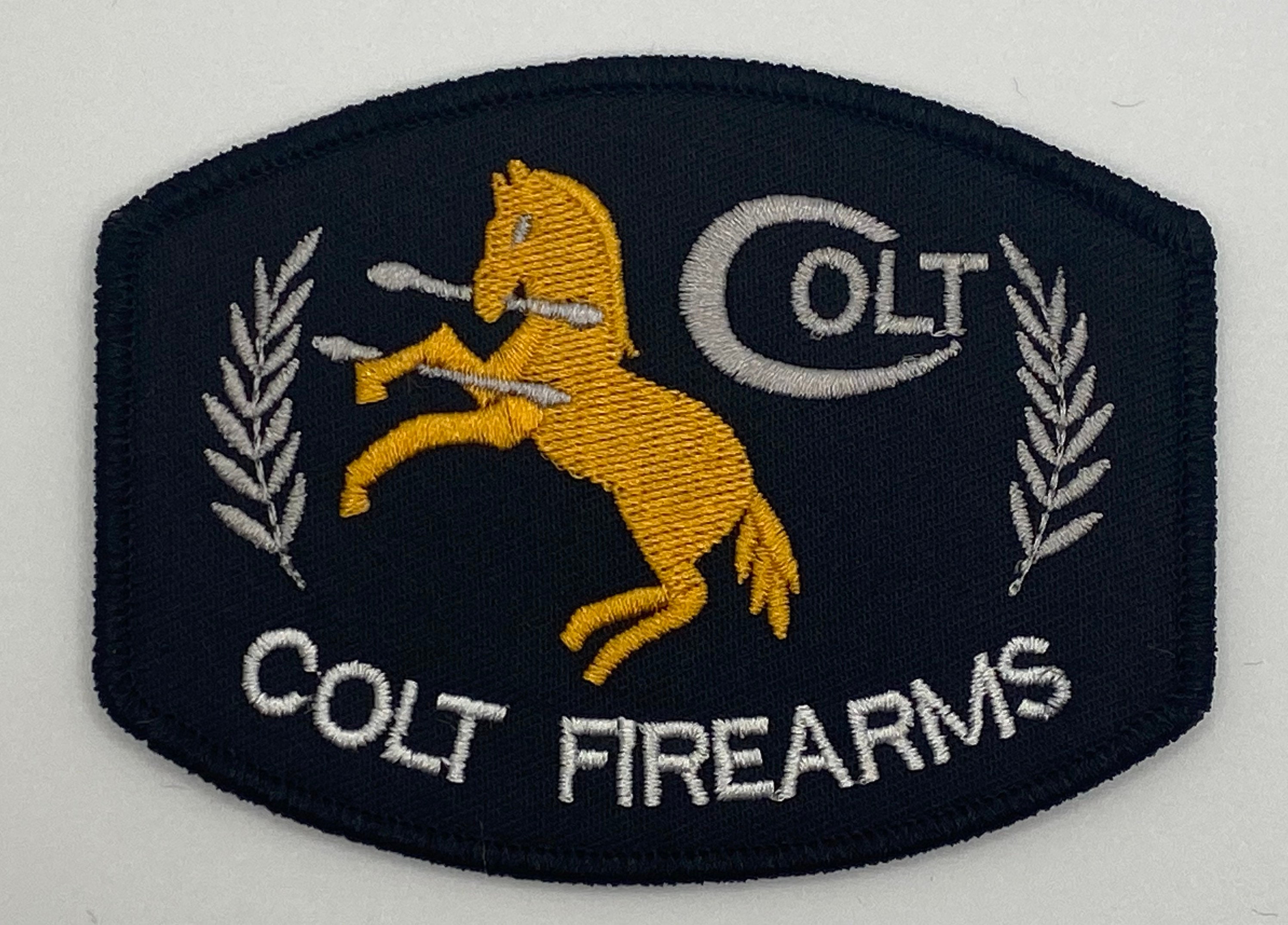 Colt Firearms Patch Iron Sew on Guns Pistol Vintage Style Etsy