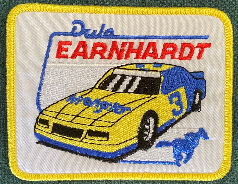 Dale Earnhardt Sr. Vintage Nascar Racing Iron Patch Wrangler - Etsy