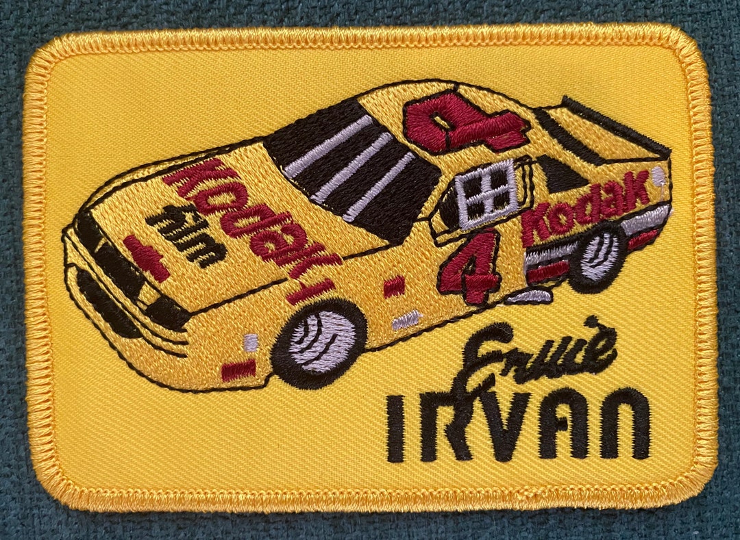 Ernie Irvan Kodak Patch NASCAR Racing Vintage Retro Style Etsy