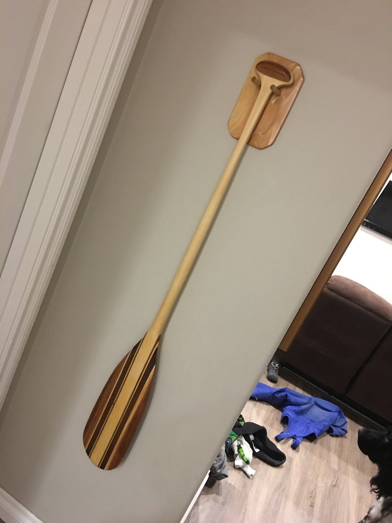 Canoe paddle hanger Etsy