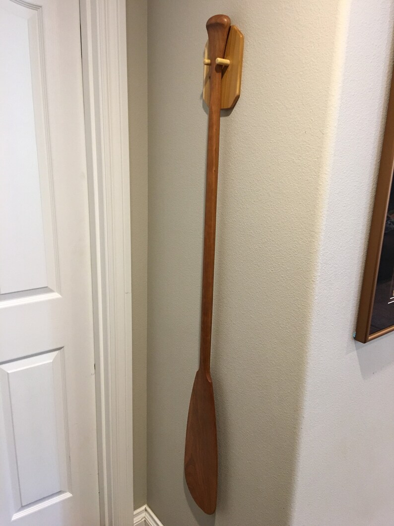 Canoe paddle hanger Etsy