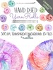 Commercial use hand dyed yarn rolls clipart watercolor cotton skeins hand drawn crochet gradient knitting wool cakes scrapbook rainbow yarn 