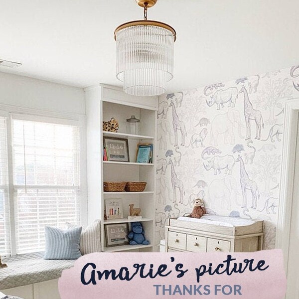 Jungle Removable Wallpaper Etsy