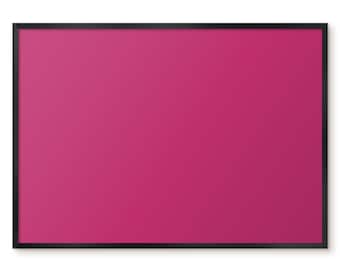 Intense Pink Custom Magnet Board, Pink Home Office Wall Decor, Minimalist Aesthetic Wall Hanging, Backgrounds And Patterns Pattern