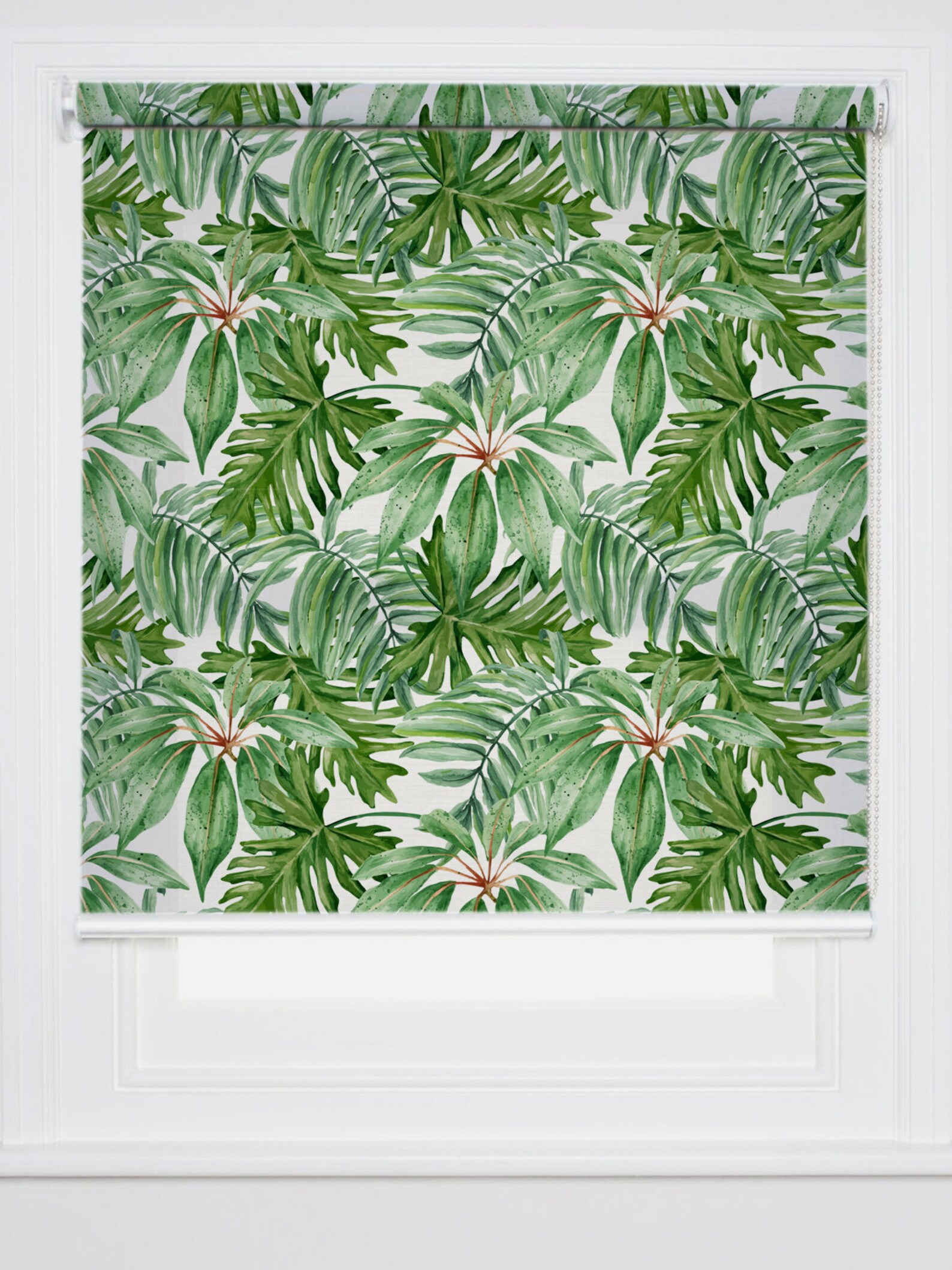Jungle Leaves Roller Shades Window and Solar Custom Blinds Etsy