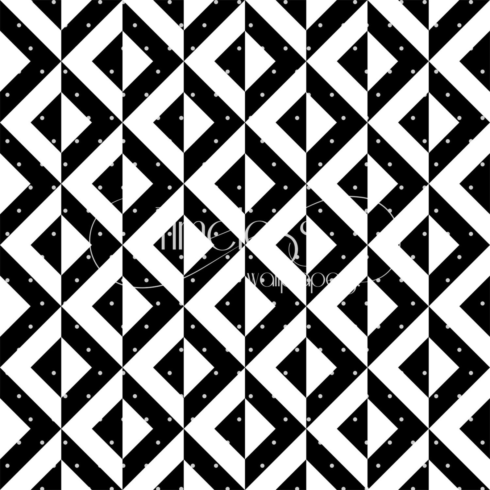 Abstract Geometric Removable Wallpaper Black and White Wall Etsy