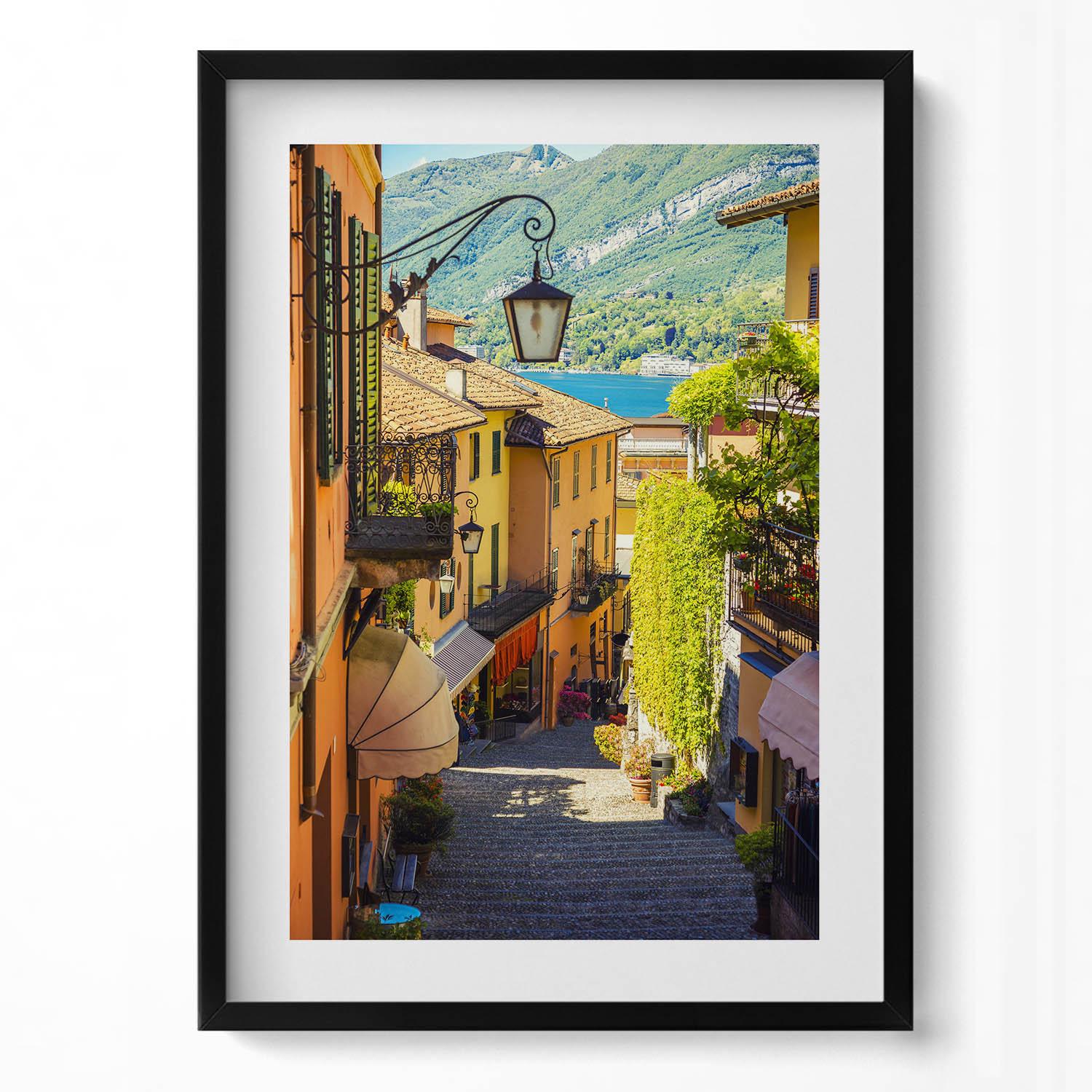 イタリア製 油絵 DE VITIS 風景画 山小屋 額縁入り DE VITIS il_fullxfull.6458366048_q2qz.jpg