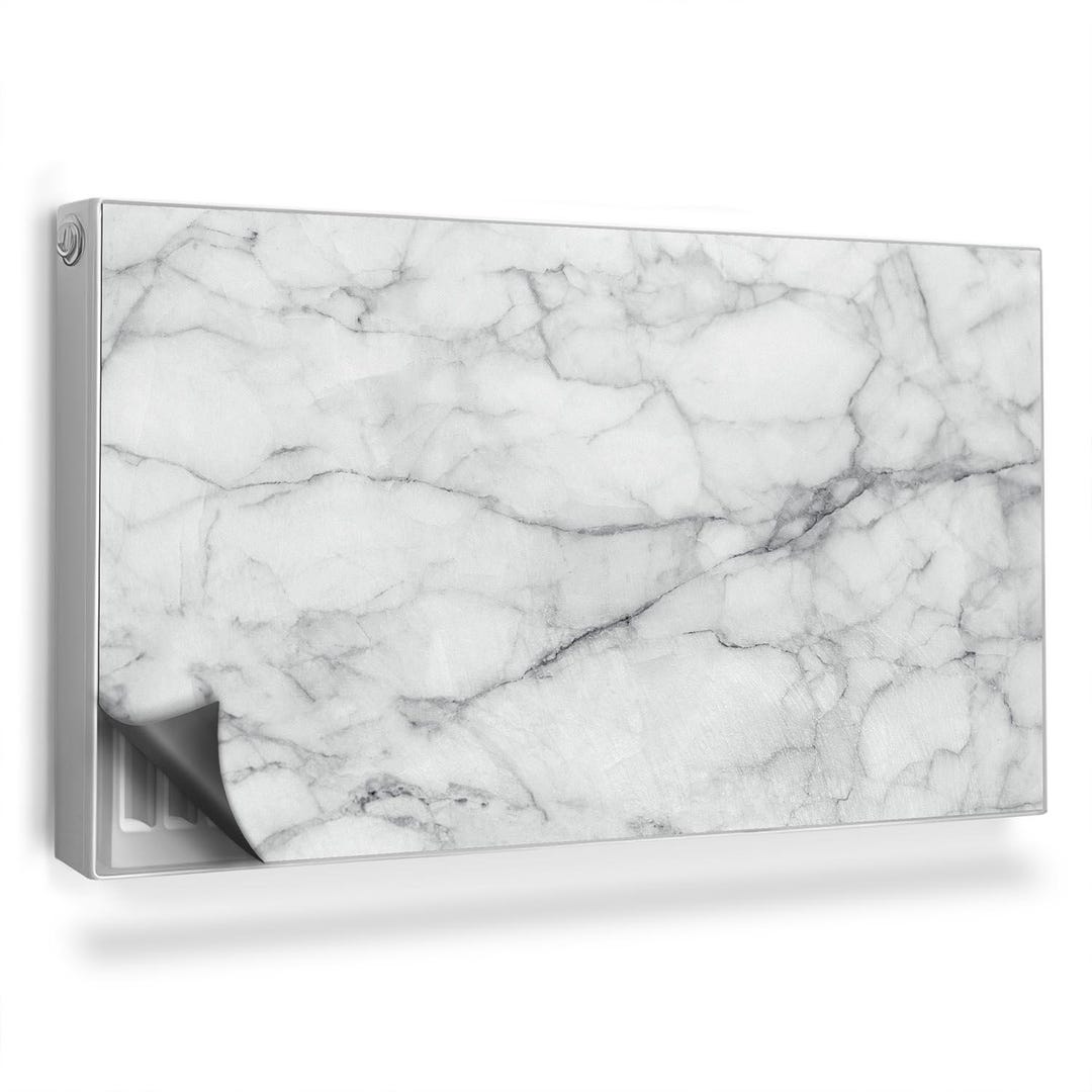 Stone Radiator Slabs Cracked Marble Stone Slab Texture Heating Cover, Gray Magnetic Printed ...