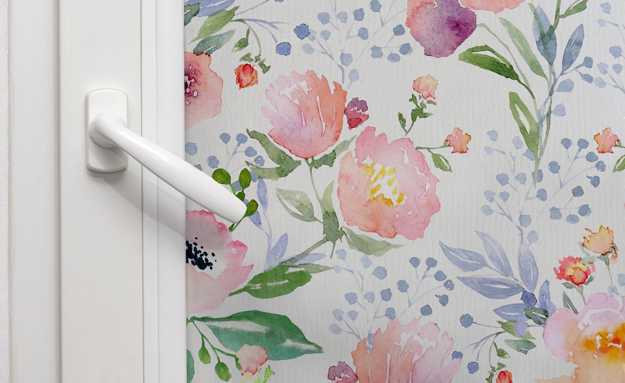 Bird Box Meadow Floral Nature Printed Picture Photo Roller Blind Blackout Remote Bird Box Meadow Floral Nature Printed Picture Photo Roller Blind Blackout Remote