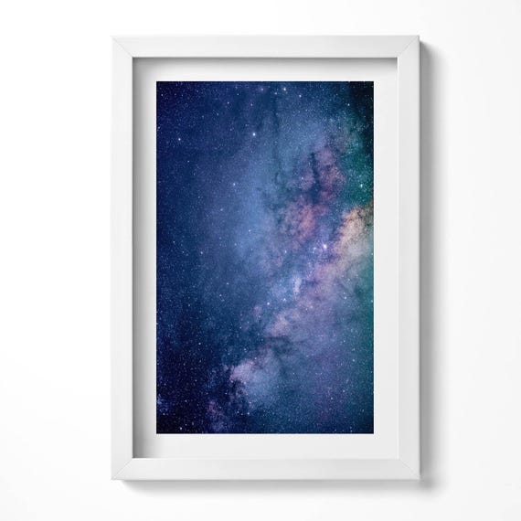 宇宙 青 アート INFINITY 宇宙 ワサビ アート通販
