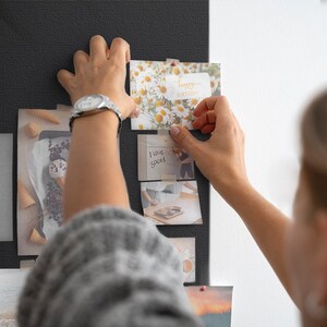 Singlecolor Material, XXL Cork Board, Student's Notes Board, Push Pins ...