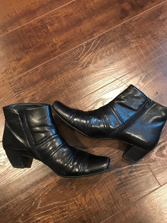 Paul Green Leather Booties