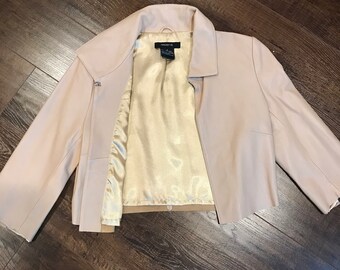 Arden B Lamb Leather Jacket