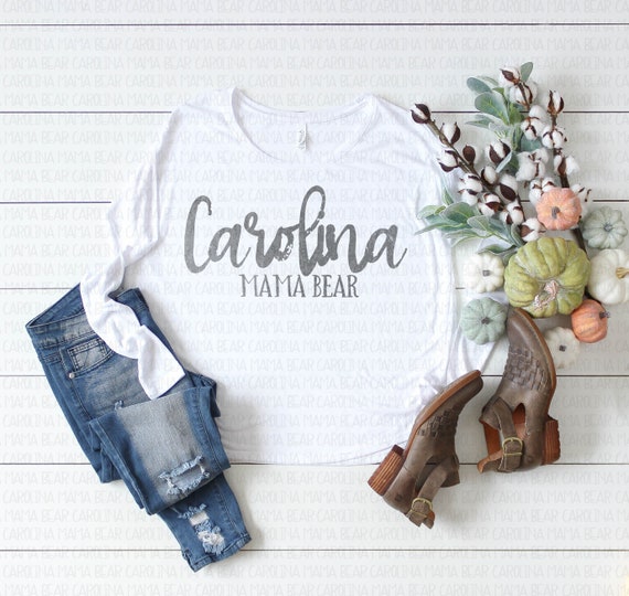 Bella Canvas 8852 White Flowy Long Sleeve T-Shirt