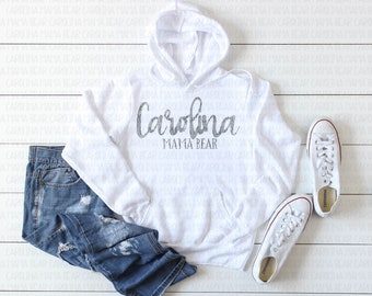 Bella Canvas 3719 Black Unisex Sponge Fleece Pullover Hoodie Etsy