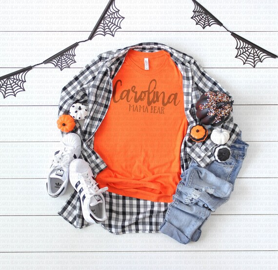 Bella Canvas 3001 Orange Unisex T-Shirt Mockup Bella Canvas 3001 Orange Unisex T-Shirt Mockup