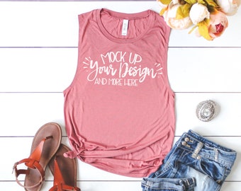 Mauve Muscle Tank Etsy