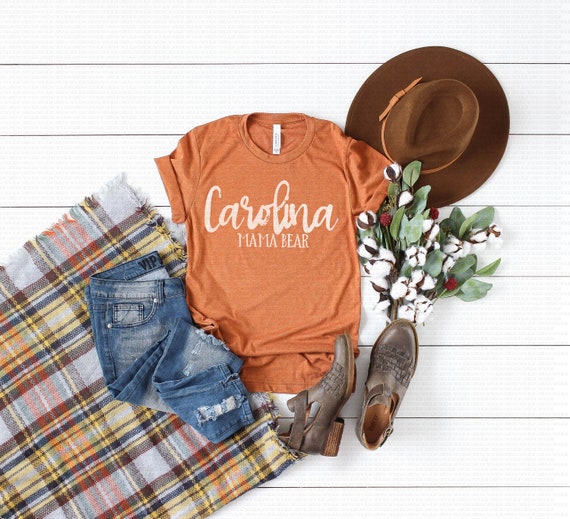 Bella Canvas 3001 Heather Autumn Unisex T Shirt Mock Up Etsy