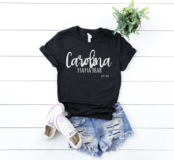 Bella Canvas 3001 Black Heather Unisex T Shirt W Shorts Flat Etsy
