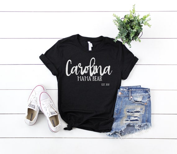 Bella Canvas 3001 Black Heather Unisex T Shirt W Folded Shorts Etsy