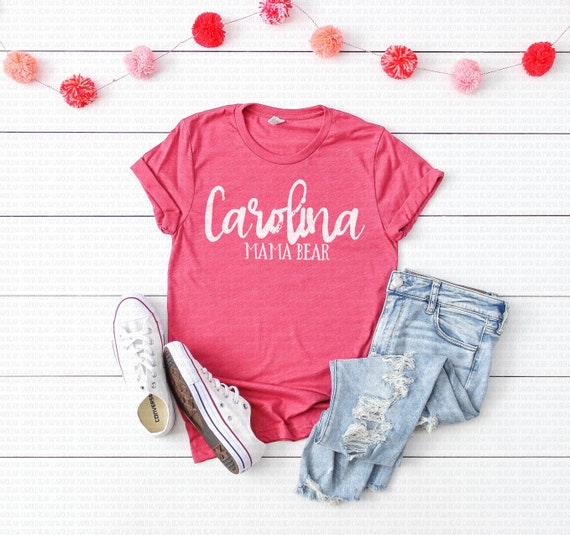 Bella Canvas 3001 Heather Raspberry Unisex T Shirt Mock Up Etsy