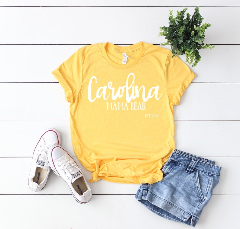bella canvas heather yellow gold