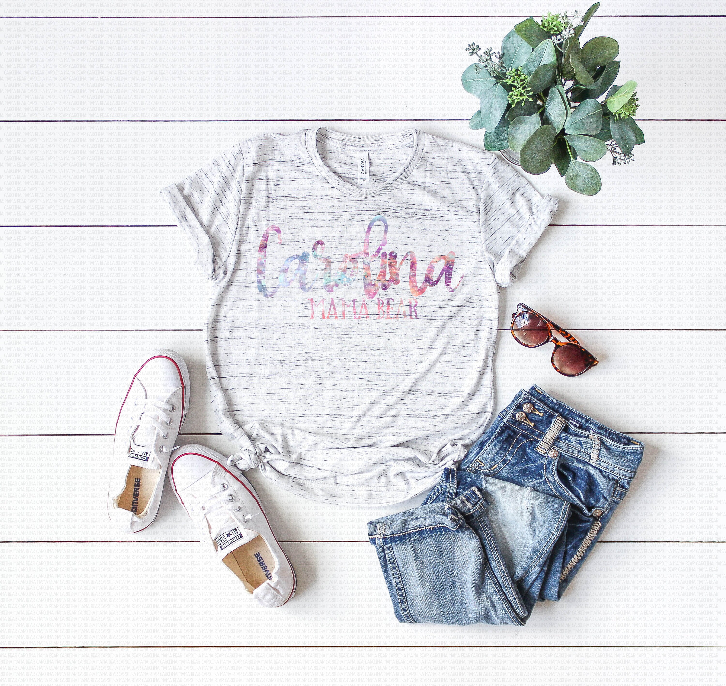 Bella Canvas 3650 White Marble Unisex T 