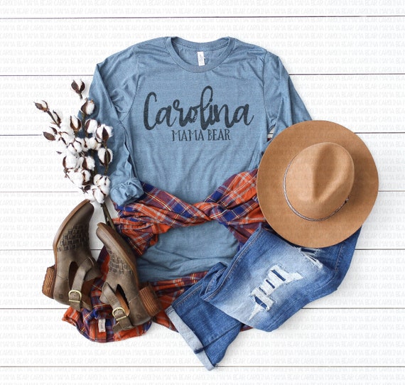 Bella Canvas 3501 Heather Slate Unisex Long Sleeve T Shirt Etsy