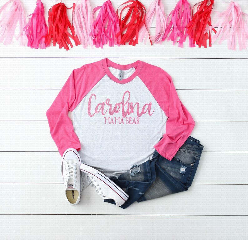Download Next Level 6051 Vintage Pink Unisex Baseball Raglan Mock Up | Etsy