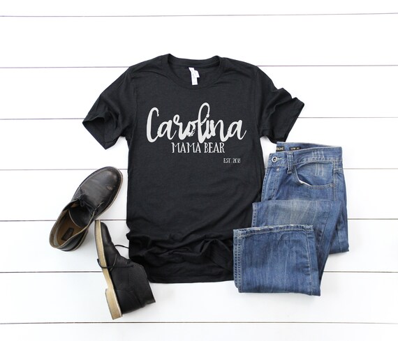 Bella Canvas 3001 Black Heather Unisex T Shirt Flat Lay Etsy