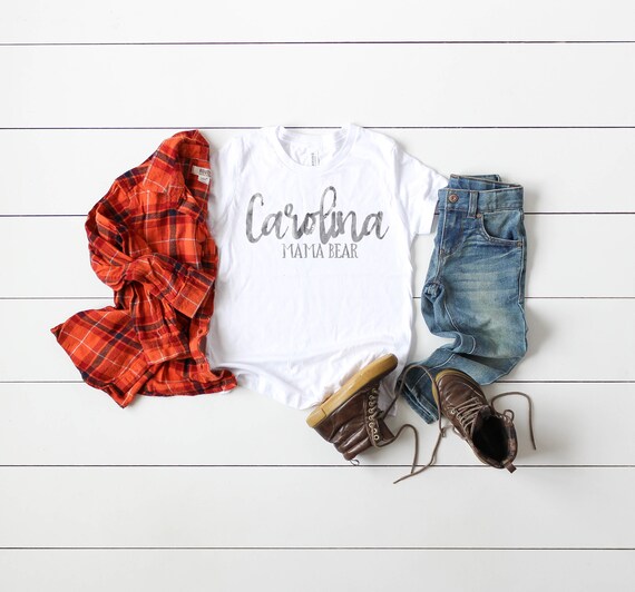 Bella Canvas 3001y White Unisex Shirt Mockup Styled Mockup Etsy