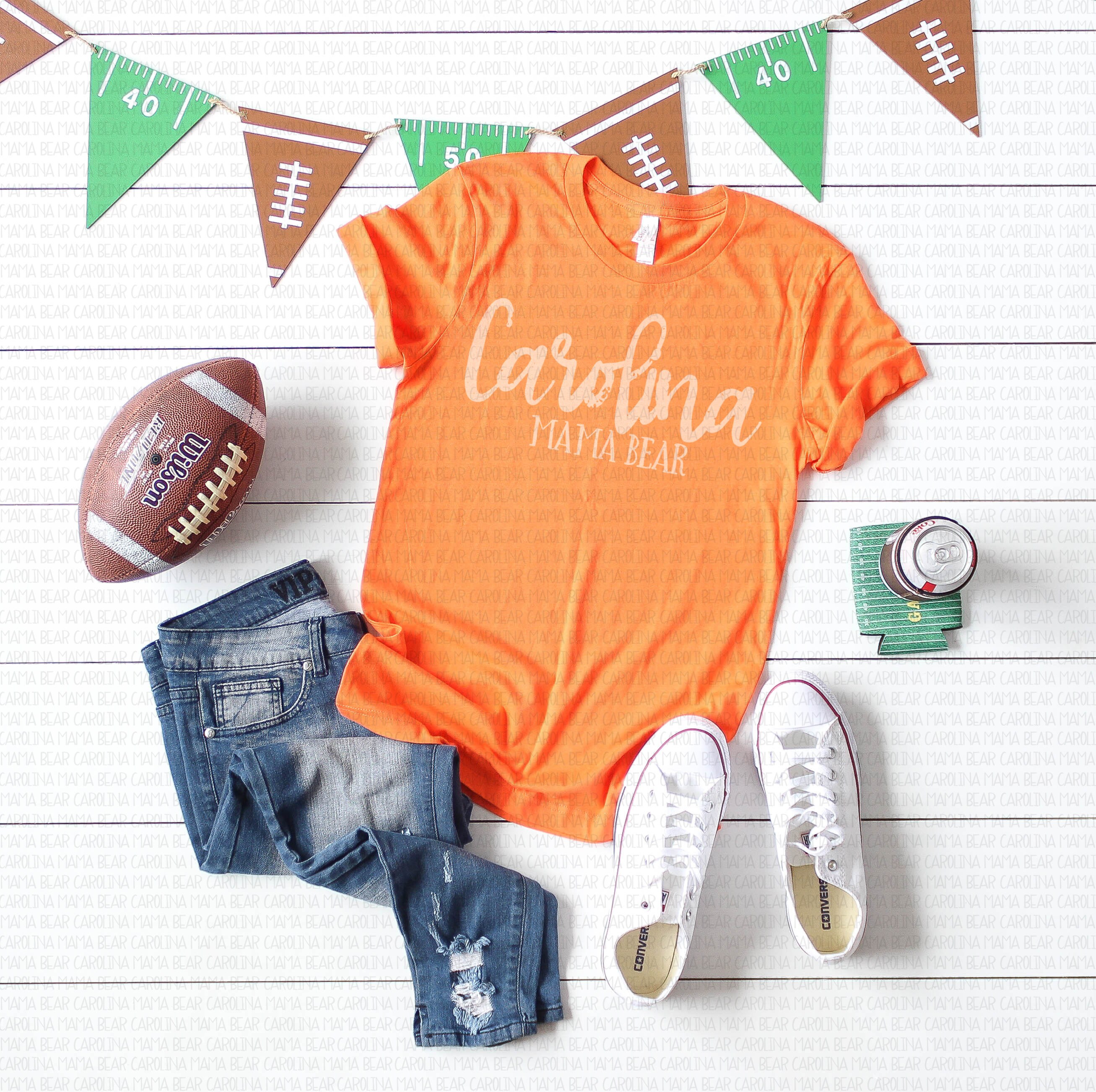 Bella Canvas 3001 Orange Unisex T Shirt Mockup Styled Mockup Etsy