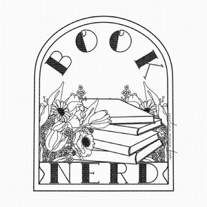 Book Nerd PNG Datei | Sublimationsdatei | Clipart | Handgezeichnete Clipart | Lese clipart | Buch Clipart | Buch Nerd Clipart
