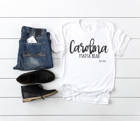 Bella Canvas 3001 White Unisex T Shirt Flat Lay T Shirt Mock Etsy