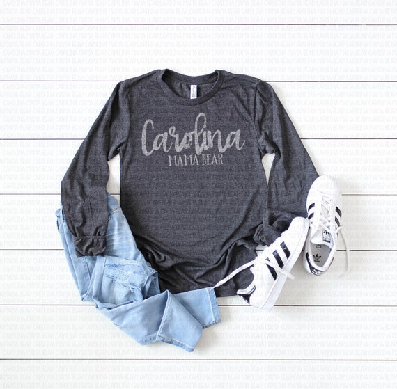 Bella Canvas 3501 Dark Gray Heather Unisex Long Sleeve T Shirt Etsy