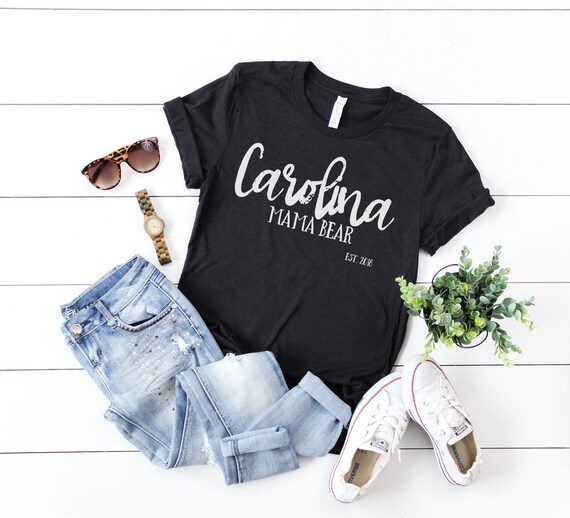 Bella Canvas 3001 Black Heather Unisex T Shirt Flat Lay Etsy
