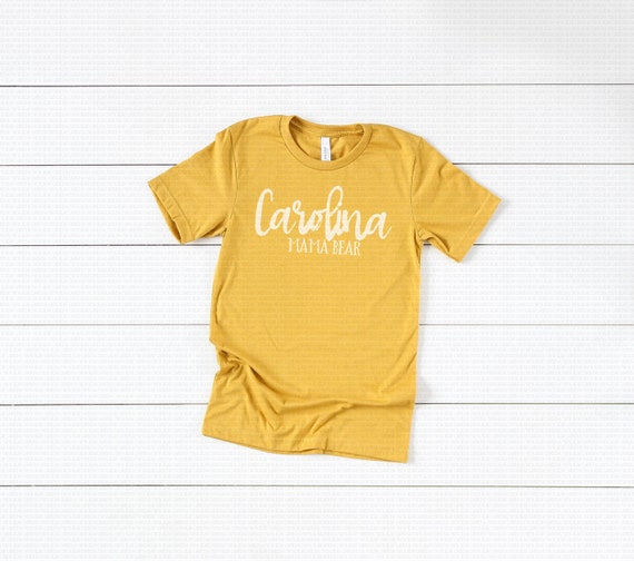 Bella Canvas 3001 Heather Mustard Unisex T Shirt Mock Up Etsy