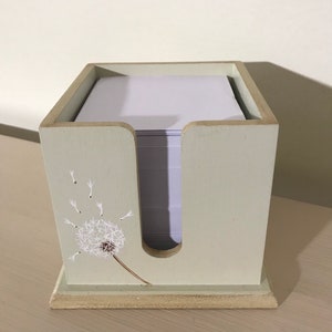 Dandelion design Notelet Holder